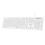 Tastiera Subblim SUBKBC0SSK51 Bianco Qwerty in Spagnolo