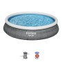 Piscina Gonfiabile Bestway Grigio 9677 L 457 x 84 cm