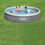 Piscina Gonfiabile Bestway Grigio 9677 L 457 x 84 cm