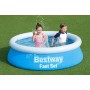 Bestway Piscina Gonfiabile Adulto Aro 183x51 cm Giardino 57392