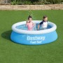 Bestway Piscina Gonfiabile Adulto Aro 183x51 cm Giardino 57392