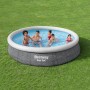 Piscina Gonfiabile Bestway Grigio 5377 L 366 x 76 cm