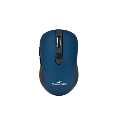 Mouse Bluetooth Wireless Bluestork Office 60 WL Azzurro in metallo 1600 dpi