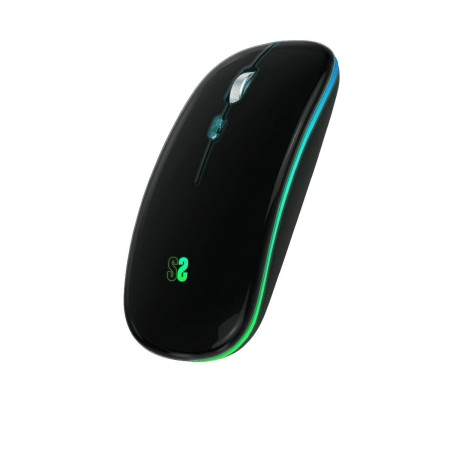 Mouse Subblim SUBMO-LDFLAT1 Nero 1600 dpi