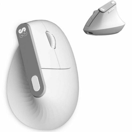 Mouse Ergonomico Ottico Subblim SUBMO-EDNVW02 Bianco