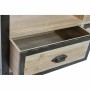 Mobile TV DKD Home Decor 148 x 45 x 54 cm Nero Metallo Legno Marrone