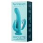 Vibratore Doppia Stimolazione FemmeFunn Pirouette Turchese