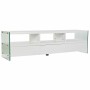 Mobile TV DKD Home Decor Bianco Cristallo MDF (160 x 40 x 45 cm)