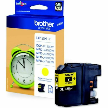 Cartuccia ad Inchiostro Originale Brother LC-125XLY Giallo