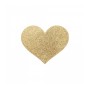 Copricapezzoli Flash Heart Gold Bijoux Indiscrets 137