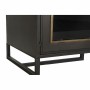 Mobile TV DKD Home Decor Nero Cristallo Metallo (150 x 45 x 50 cm)