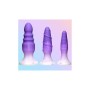 Plug Anale XR Viola Silicone Set 3 Pezzi