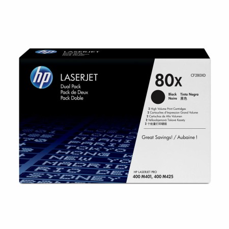 Toner Originale HP 80X Nero