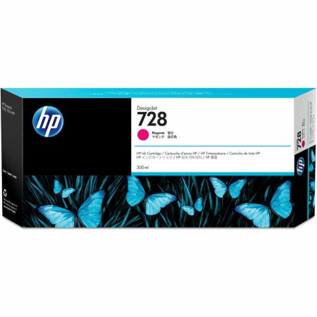 Cartuccia ad Inchiostro Originale HP 728 Magenta