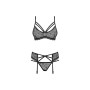 Set di Lingerie Obsessive 818-SEG-1 Nero L/XL