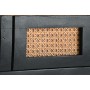 Mobile TV DKD Home Decor Nero Rattan Legno di mango (145,5 x 40,5 x 60 cm)