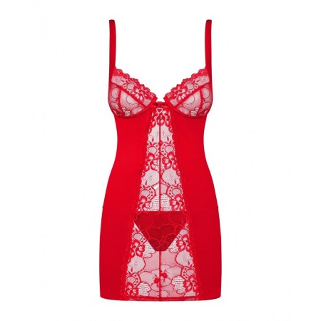 Baby-doll Obsessive Heartina Rosso S/M