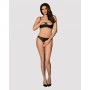 Set di Lingerie con Pizzo Obsessive Letica Nero S/M