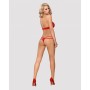 Set di Lingerie Obsessive 838-SET-3 Rosso S/M