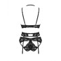 Set di Lingerie Obsessive Alessya Nero XS/S