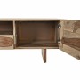 Mobile TV DKD Home Decor Onde Marrone Marrone Chiaro Legno 145 x 45 x 46 cm