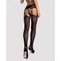 Calze con Reggicalze Obsessive Garter Stockings Nero S/M/L