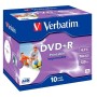 DVD+R Verbatim 10 Unità 16x 4,7 GB