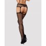 Calze con Reggicalze Obsessive Garter stockings S232 S/M/L Nero