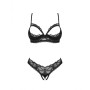 Set di Lingerie Obsessive Nero M/L