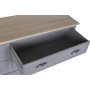 Mobile TV DKD Home Decor Legno di paulownia Legno MDF Grigio Naturale 120 x 40 x 56.5 cm 120 x 40 x 56,5 cm