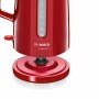 Bollitore BOSCH TWK3A014 Rosso Sì Acciaio inossidabile Plastica Plastica/Acciaio inossidabile 2400 W 1,7 L