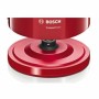 Bollitore BOSCH TWK3A014 Rosso Sì Acciaio inossidabile Plastica Plastica/Acciaio inossidabile 2400 W 1,7 L