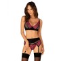 Set di Lingerie Obsessive Nero M/L