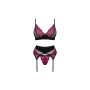 Set di Lingerie Obsessive Nero M/L